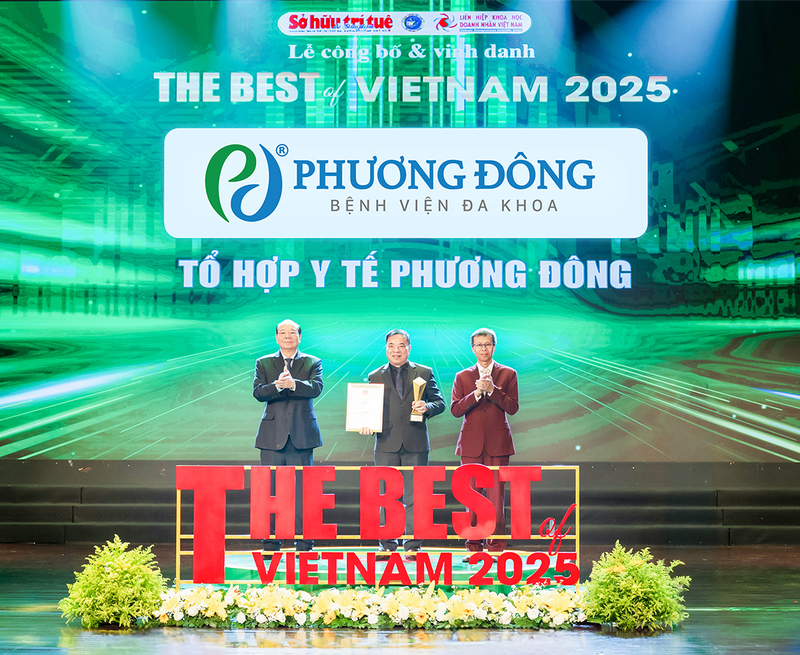 Bệnh viện Đa khoa Phương Đông vào top 3 Bệnh viện tốt nhất Việt Nam 2025